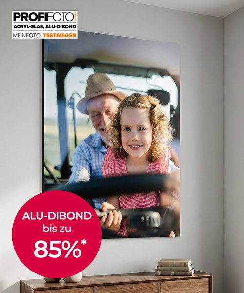 Dein Foto auf Alu-Dibond: moderne Eleganz ab nur 4,97€*