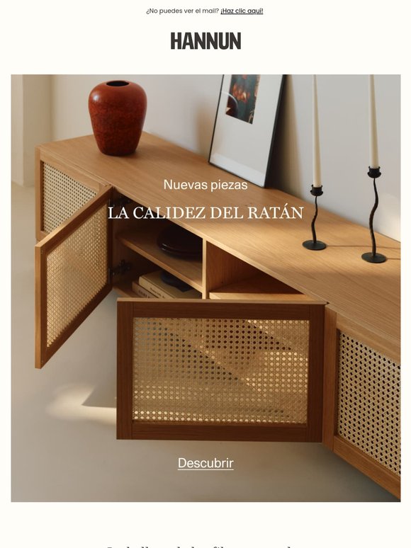 Nuevas piezas de ratán