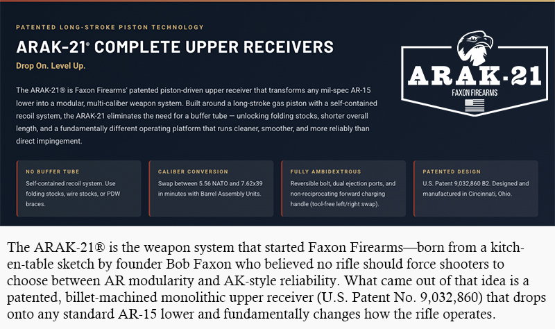 ARAK-21® UPPER RECEIVER GROUPS