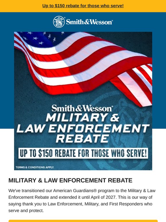 Up to $150 Rebate For Those Who Serve