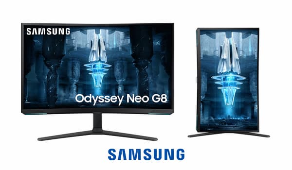 32" Odyssey Neo G8 4K UHD 240Hz, Curved Gaming Monitor