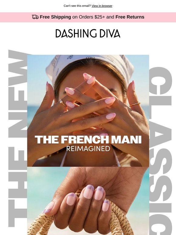 A Fresh Take on French Tips