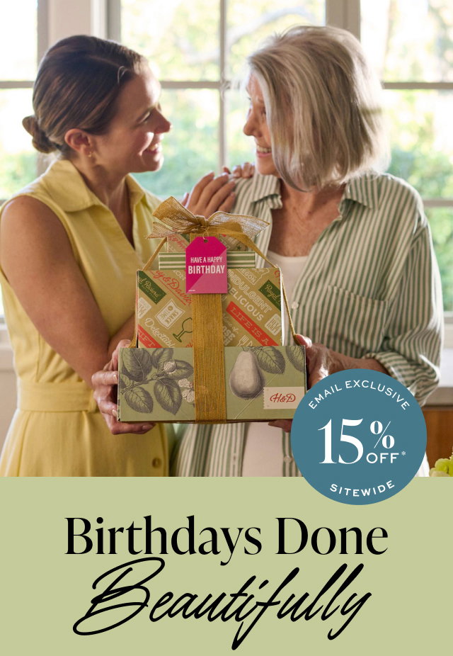 Email Exclusive - 15% Off Sitewide - Birthdays Done Beautifully