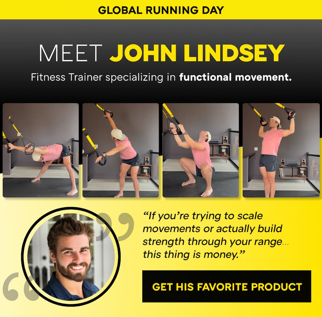 GLOBAL RUNNING SPOTLIGHT DAY MEET John Lindsey | Fitness Trainer specializing in functional movement.