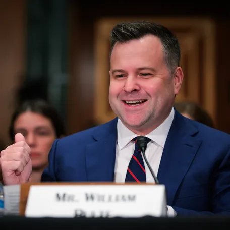 Bill Pulte, at his Senate nomination hearing in February 2025 to be director of the Federal Housing Finance Agency, on June 2, 2026, was chosen by President Donald Trump to be the acting director of national intelligence.
