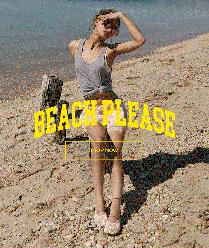 BEACH PLEASE - shop mesh flats