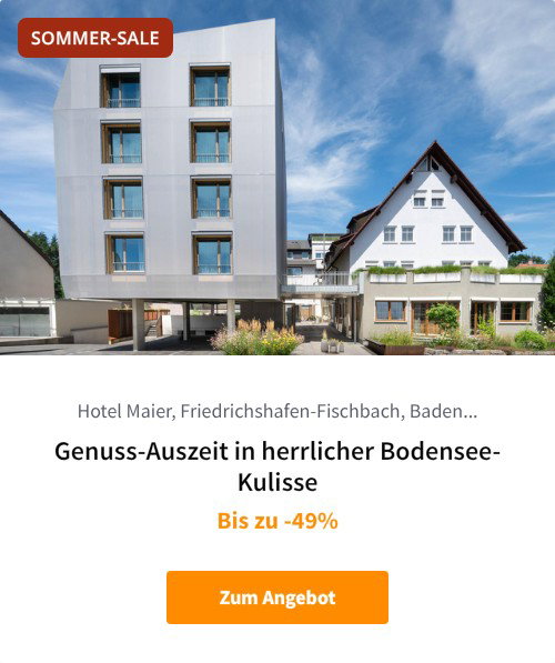 Genuss-Auszeit in herrlicher Bodensee-Kulisse