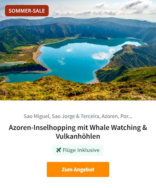 Azoren-Inselhopping mit Whale Watching &amp; Vulkanhöhlen