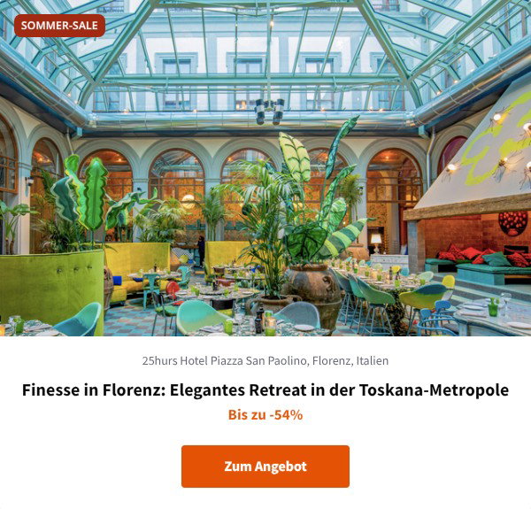 Finesse in Florenz: Elegantes Retreat in der Toskana-Metropole