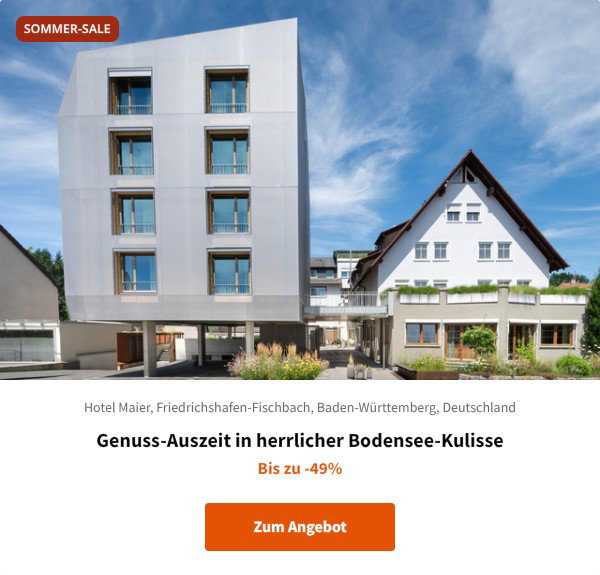 Genuss-Auszeit in herrlicher Bodensee-Kulisse