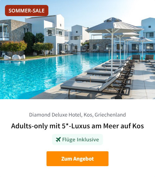 Adults-only mit 5*-Luxus am Meer auf Kos