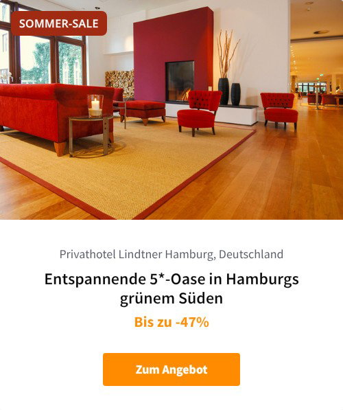 Entspannende 5*-Oase in Hamburgs grünem Süden