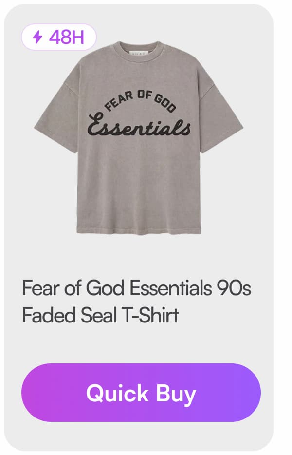Fear of God Essentials 90s Faded Seal T-Shirt