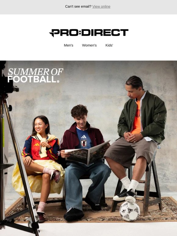 Ready for a Football Fashion Summer?