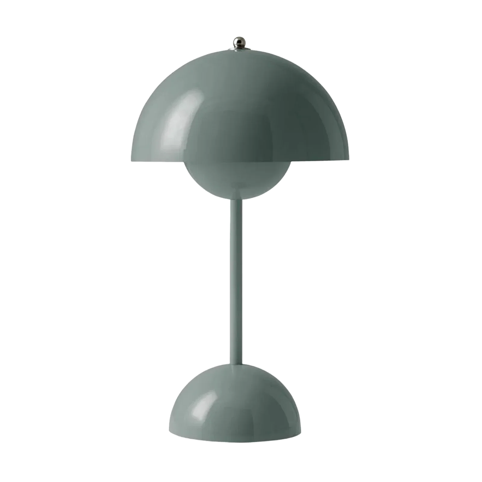 Image of Lampe à poser sans fil bleu Stone VP9 Flowerpot - &tradition