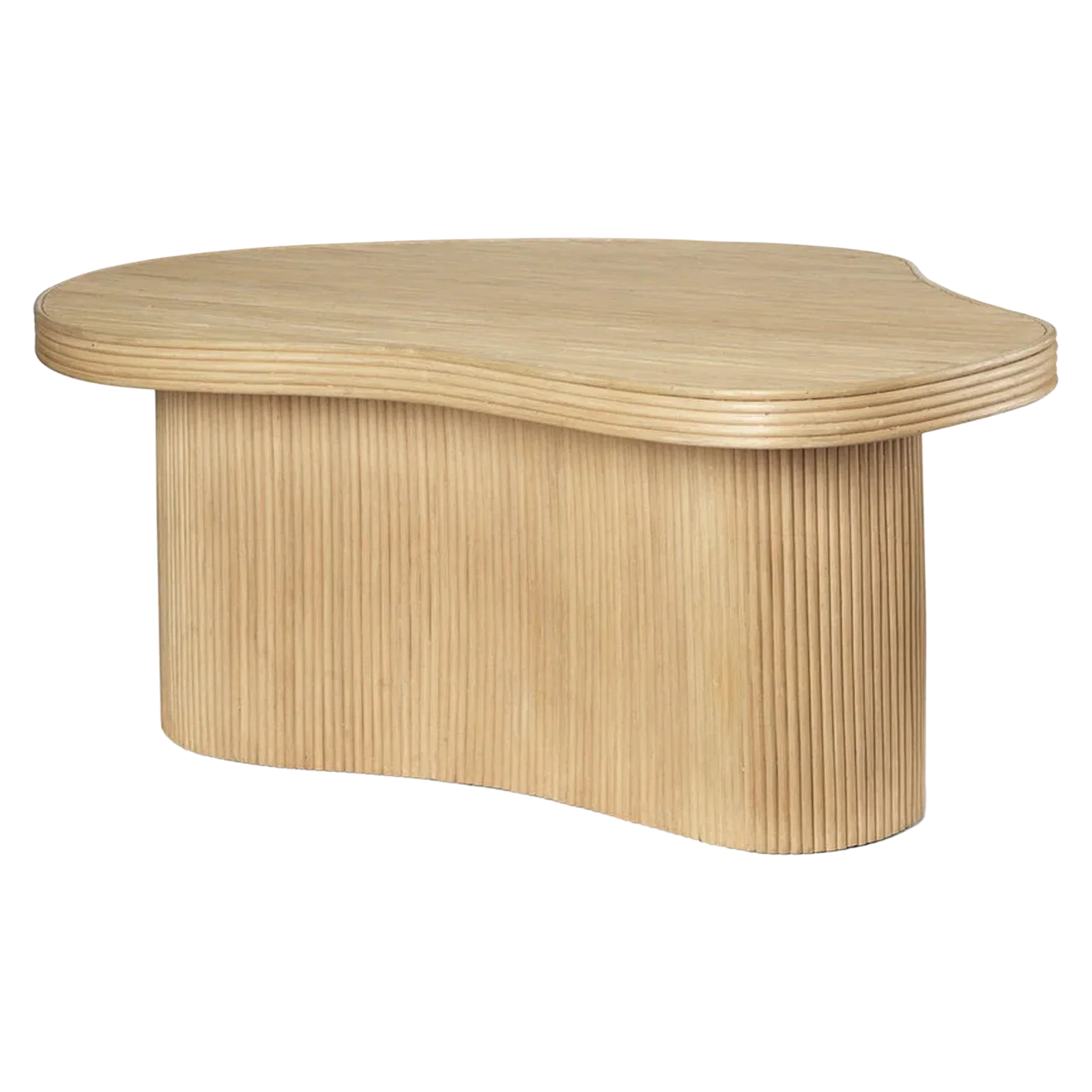 Image of Table basse organique en rotin Isola - Ferm living