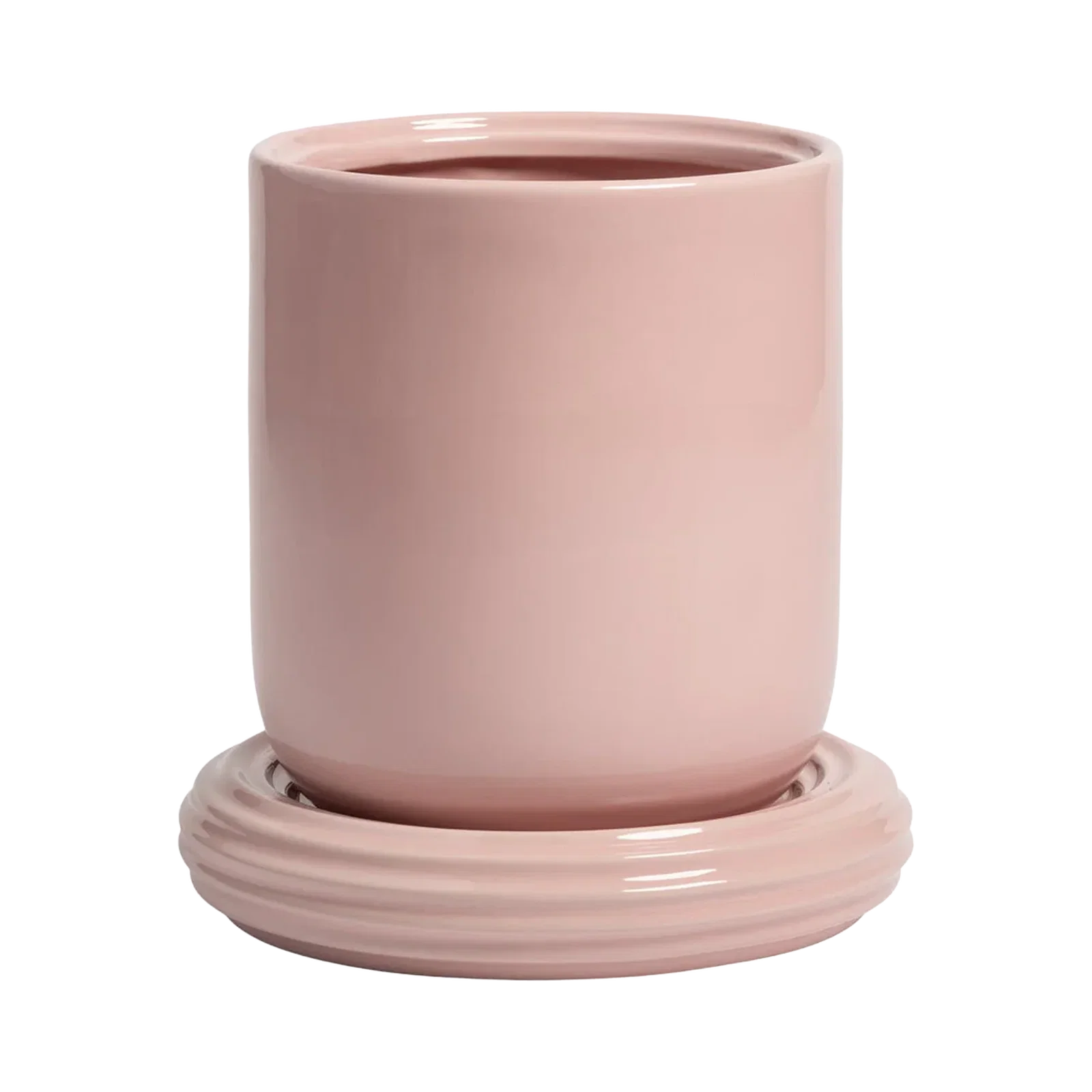 Image of Pot de fleurs en grès blush 21x19,5cm Churros - &Klevering