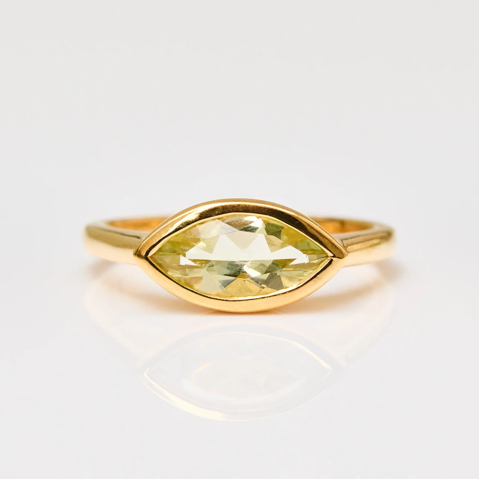 Image of Kaia Lemon Quartz Ring