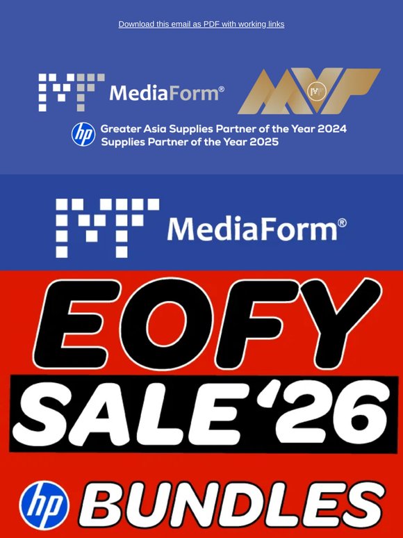 🔥 EOFY Sale '26 HP Printer & Toner Bundles