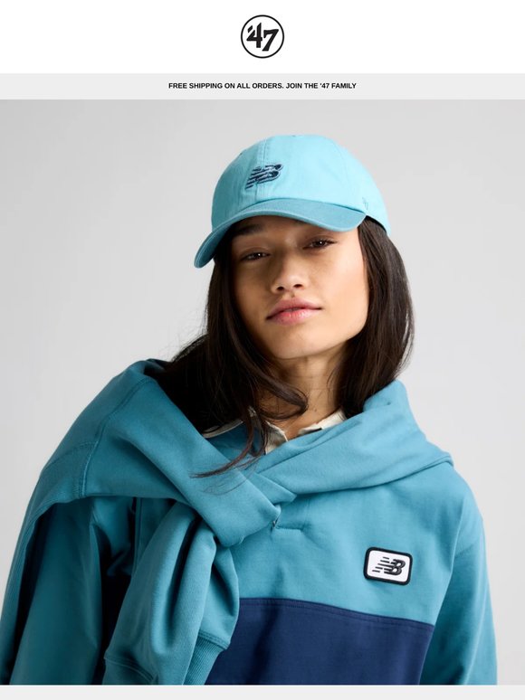 New Balance by ’47: Pastel Dad Hats