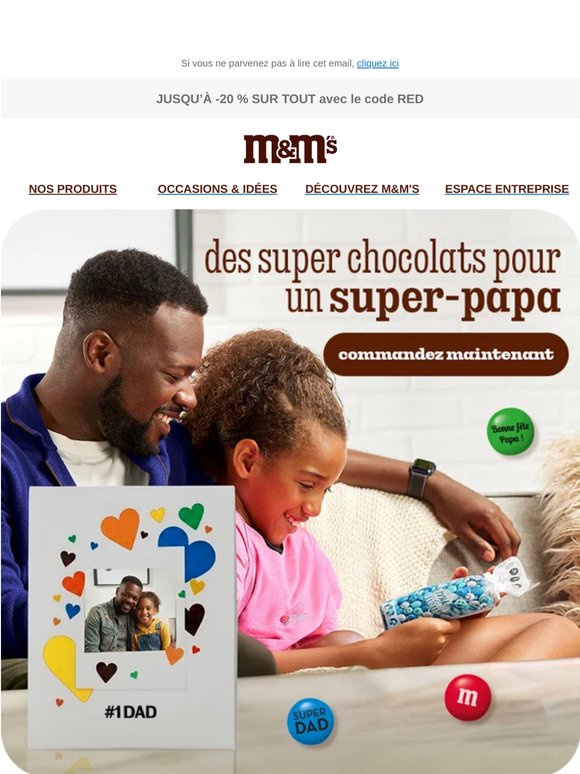 Des cadeaux que papa va adorer !
