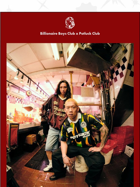 Billionaire Boys Club x Potluck Club