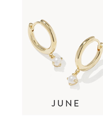 Maisie 18k Gold Vermeil June Birthstone Charm