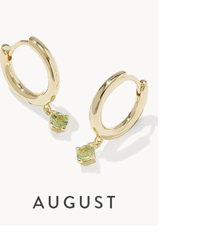 Maisie 18k Gold Vermeil August Birthstone Charm