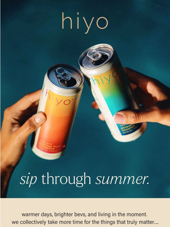 THIS IS WHAT SUMMER’S REALLY ABOUT.