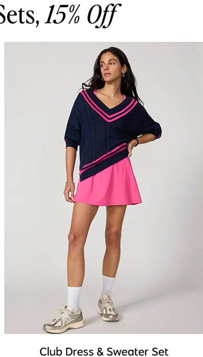 Club Dress & Sweater Set