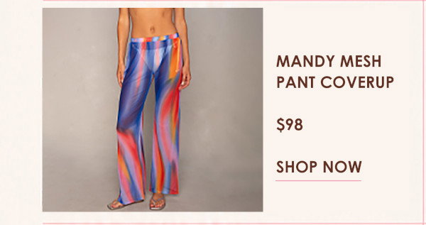 MANDY MESH PANT COVERUP