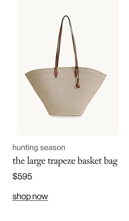 The Large Trapeze Basket Bag