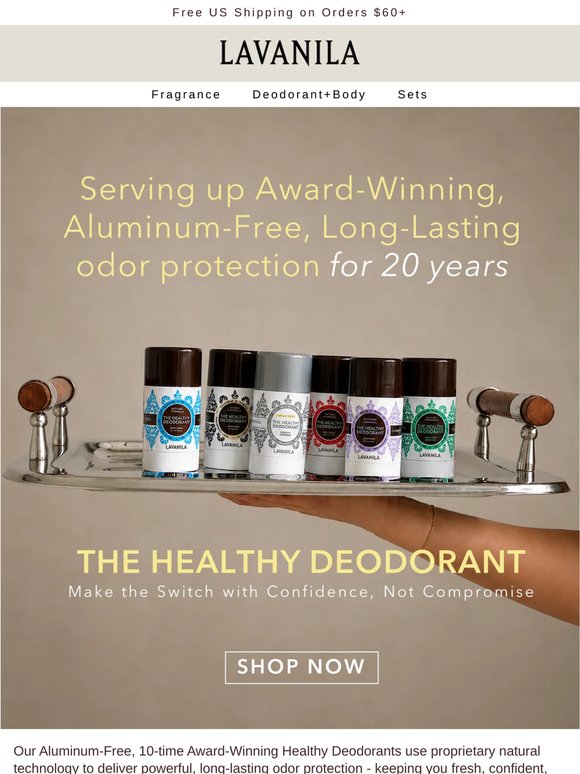 The Healthy Deo that Works 💪