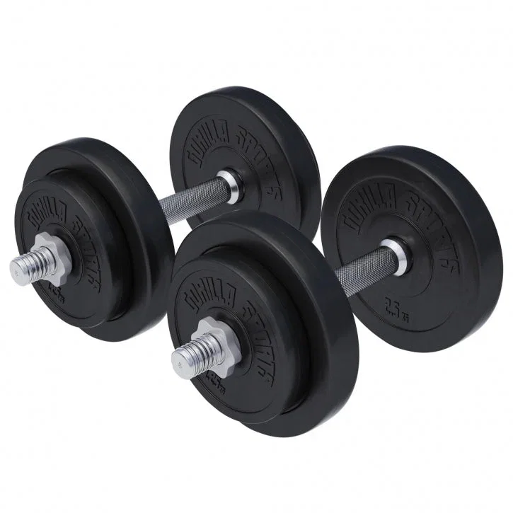 Image of Dumbellset 20 kg Kunststof