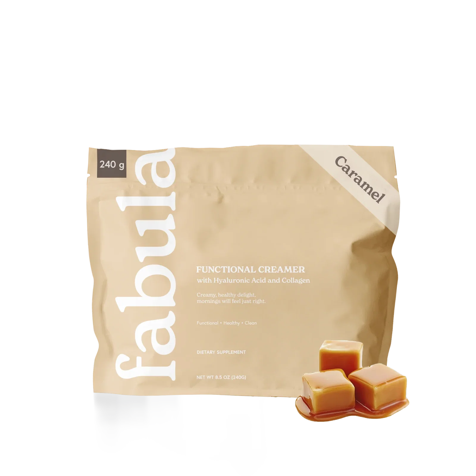 Image of Creamer with Collagen, Caramel, 240g