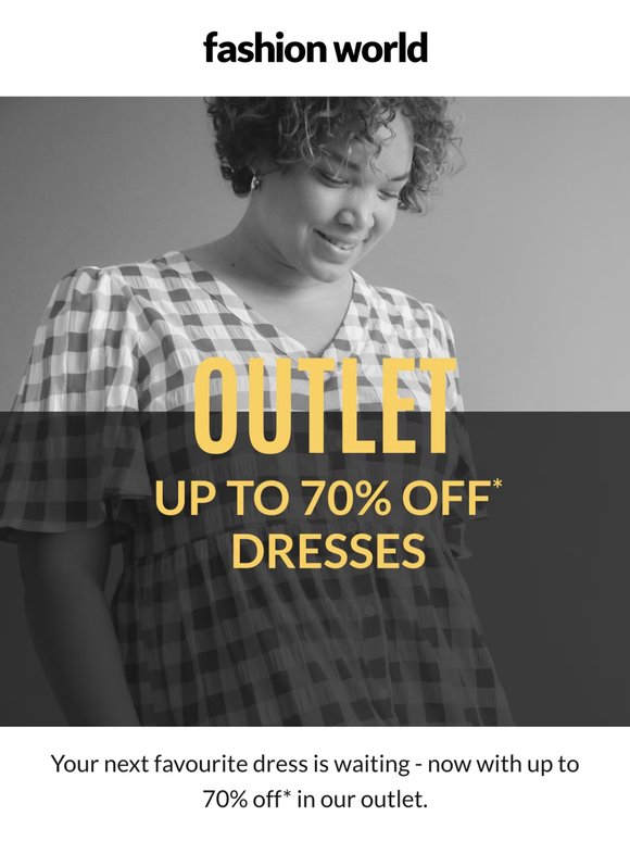 Outlet: Up to 70% off dresses you’ll love 👗✨