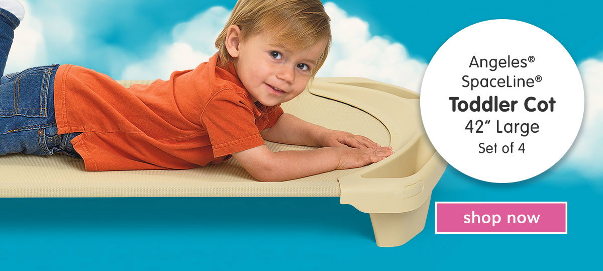Angeles® SpaceLine® Toddler Cots