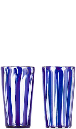 Blue Small Augusta Glass Set - Akua Objects