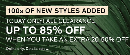 Up to 85% Off Clearance