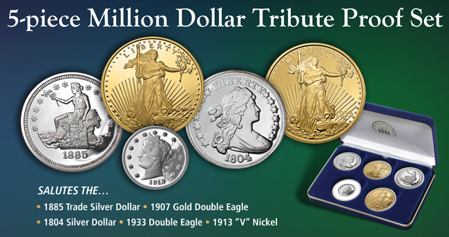 Million Dollar Tribute Proof Set