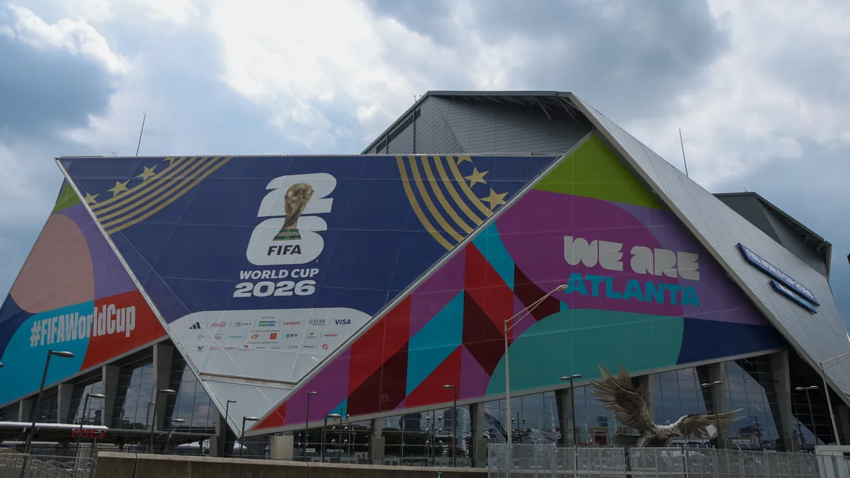 Soccer Fifa World Cup 2026 Atlanta City Scenes