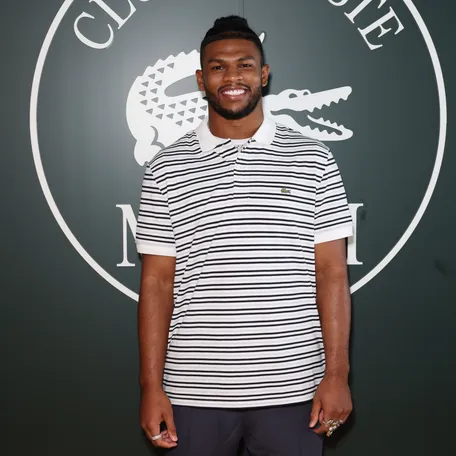 MIAMI GARDENS, FLORIDA - MARCH 28: Shilo Sanders attends 2026 Club Lacoste Miami Suite Finals Viewing At The Miami Open Presented By Itaú – Day 1 at Hard Rock Stadium on March 28, 2026 in Miami Gardens, Florida. (Photo by Alexander Tamargo/Getty Images for Lacoste)