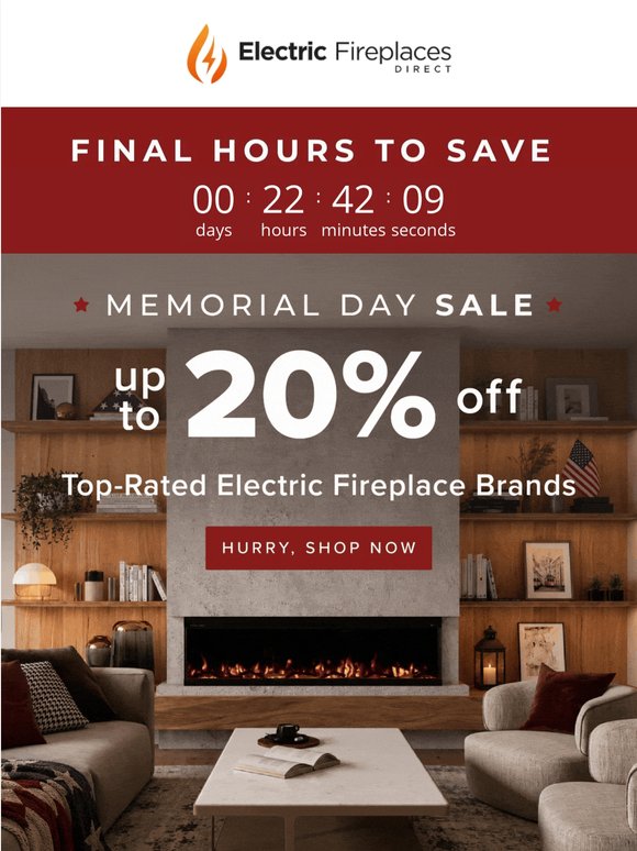 ⏰ Final Hours: Memorial Day Sale Extension Today