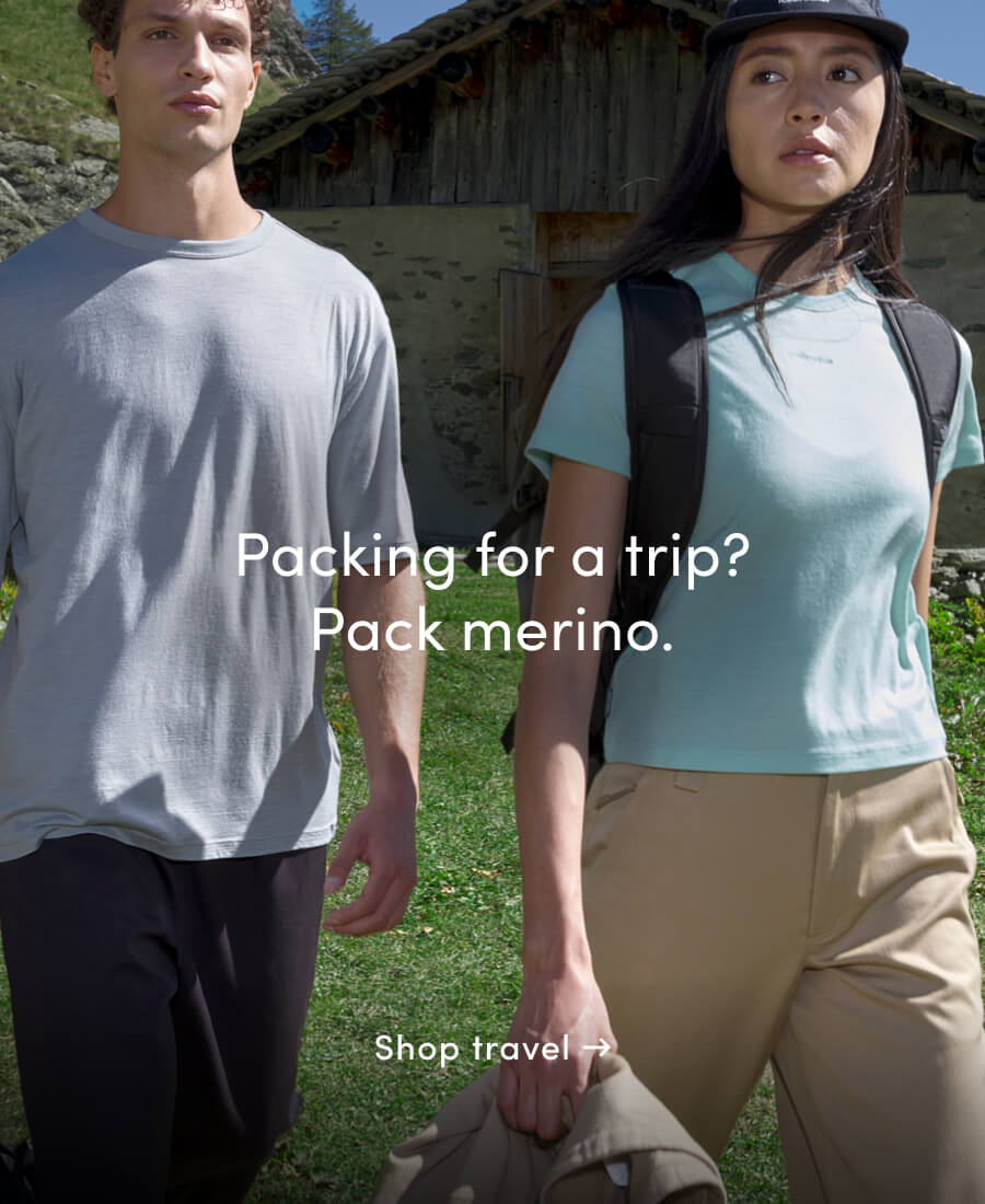 Packing for a trip? Pack merino