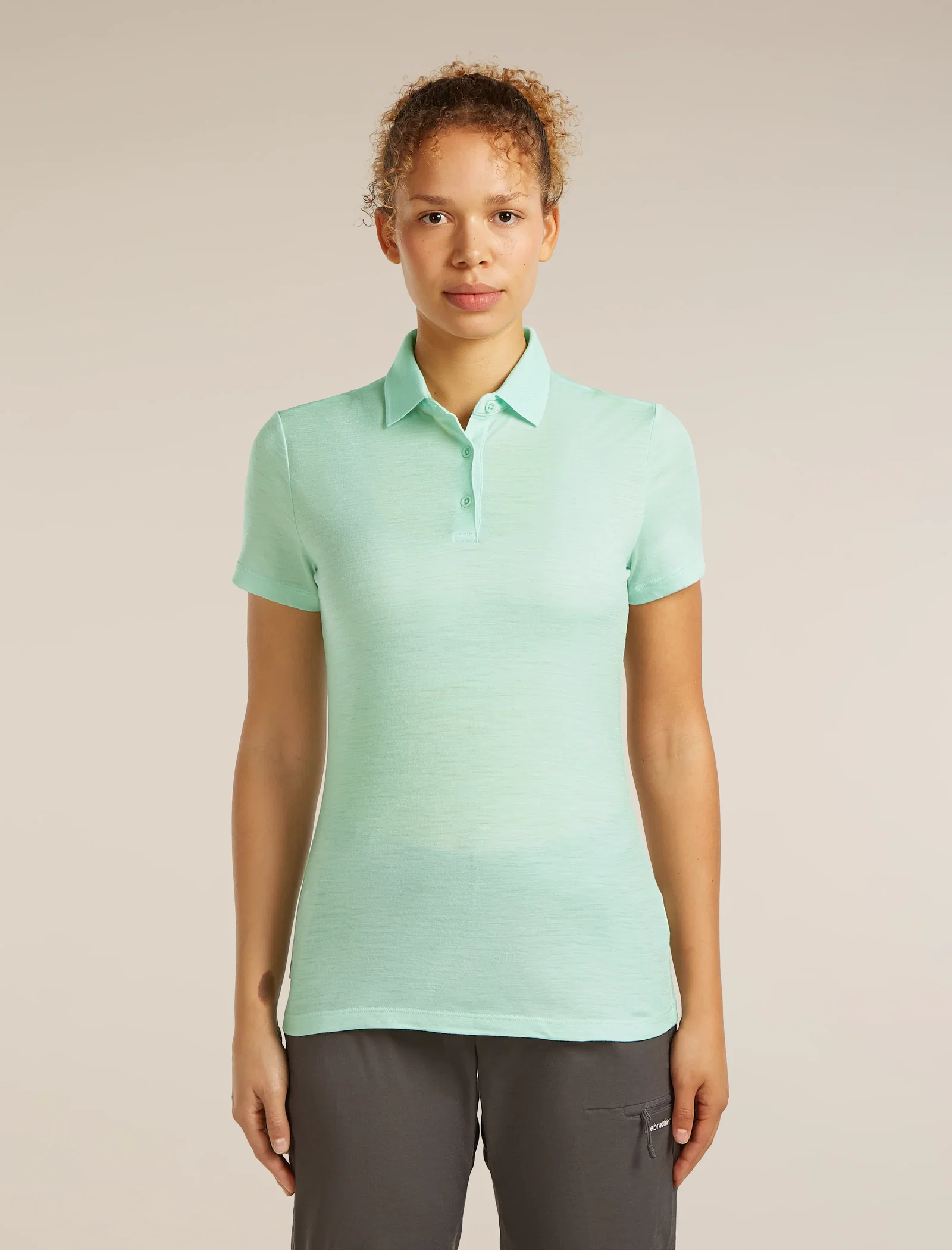 Women's Merino 150 Tech Lite Short Sleeve Polo - Mint / M