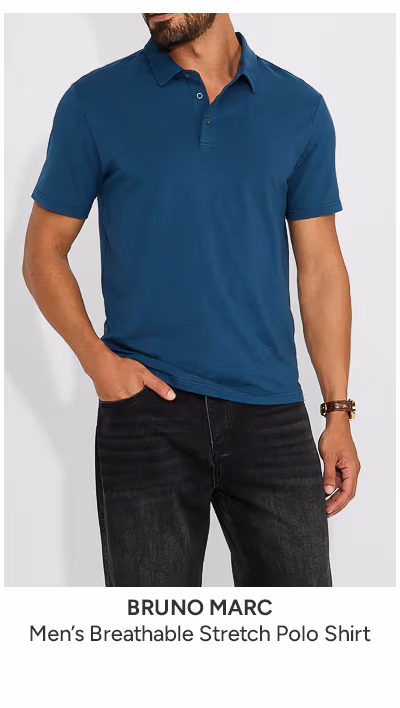Men’s Breathable Stretch Polo Shirt