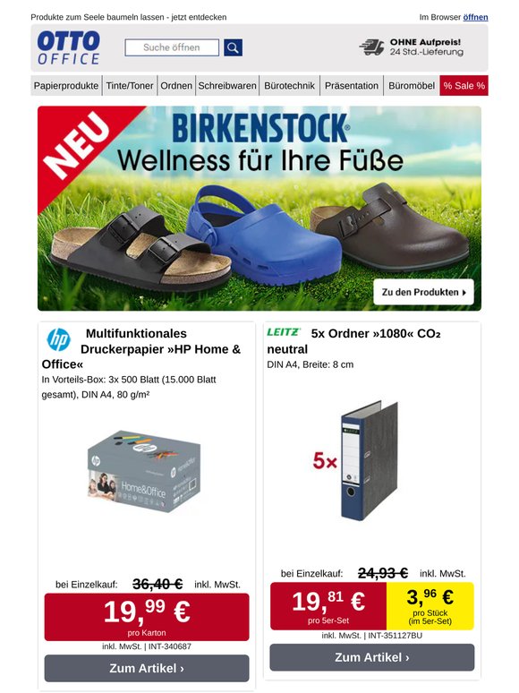 Neu bei uns: Birkenstock Schuhe