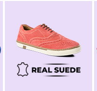 Horizon Suede Brogues