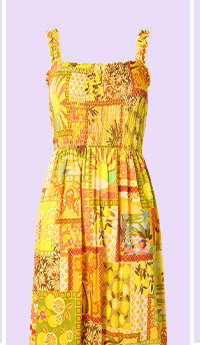 Sunshine Days Jersey Maxi Dress