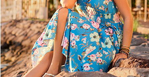 Millie Floral Maxi Dress
